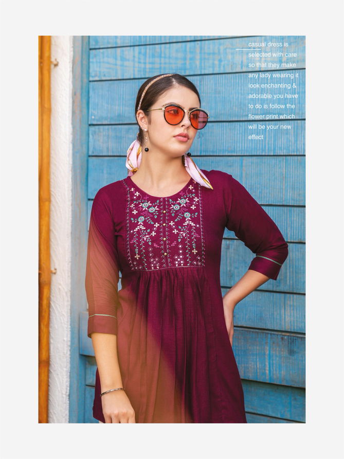 Kajree Vol 4 By Heritage Ladies Top Catalog